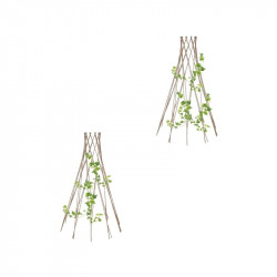 Conjunto de 2 Treliças cónicas de Bambu